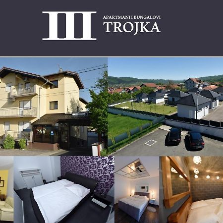 Apartmani I Bungalovi Trojka Баня-Лука Екстер'єр фото