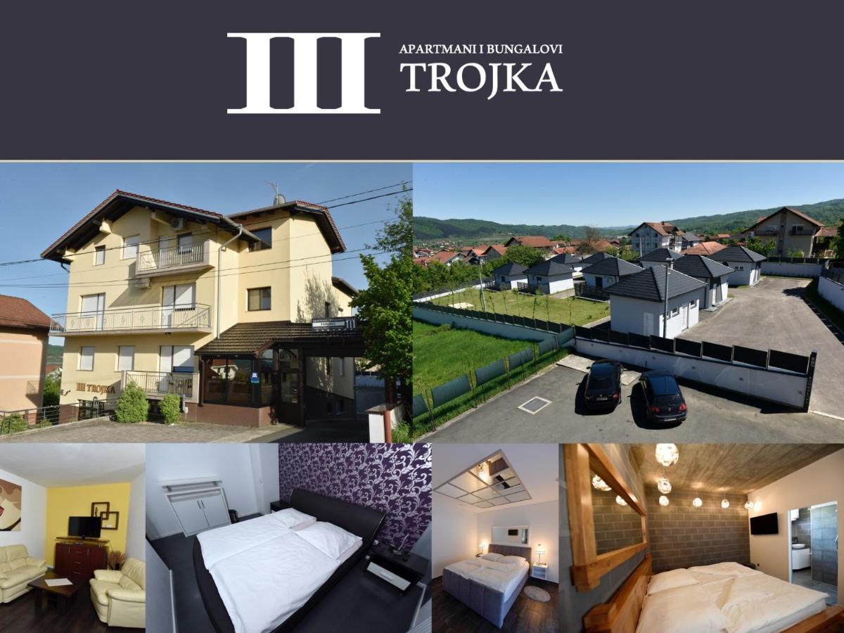 Apartmani I Bungalovi Trojka Баня-Лука Екстер'єр фото